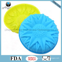 3D Flower Big Size Silicone Birthday Cake Mold for Party Sc55 (10")